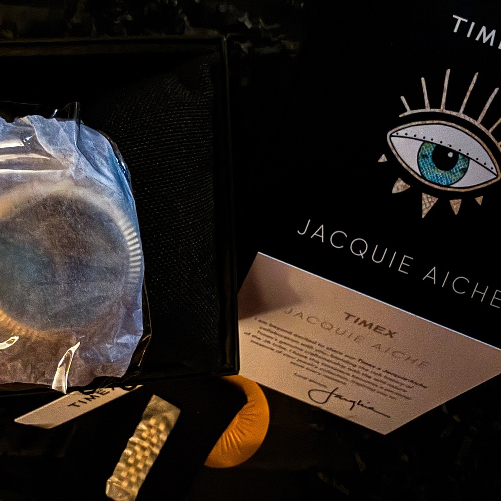 Timex Jacquie Aiche Watches with Multicolor Dials - Picture 3 of 5